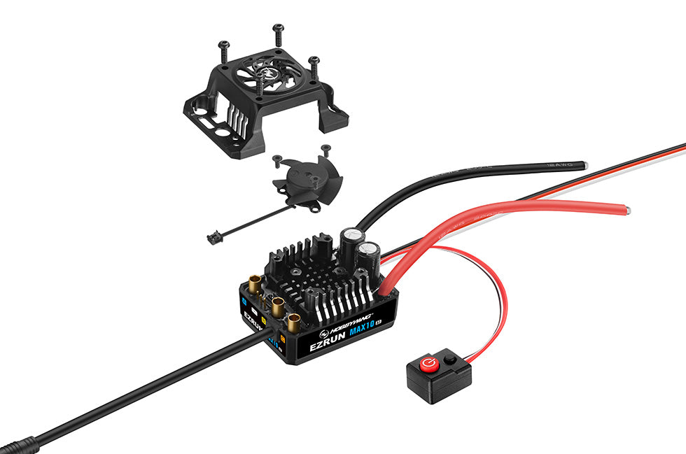 Hobbywing EZRUN Max10 G2 80A/140A Waterproof Brushless ESC