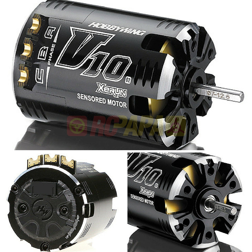 Hobbywing XERUN V10 Sensored Brushless Motor for 1/10 RC - RC Papa