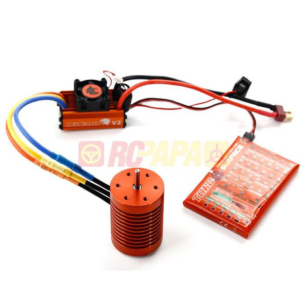 Combo Brushless SkyRC Cheetah 1/10 Toro 60A 17.5T 1870Kv Con Sensores - Foto 11