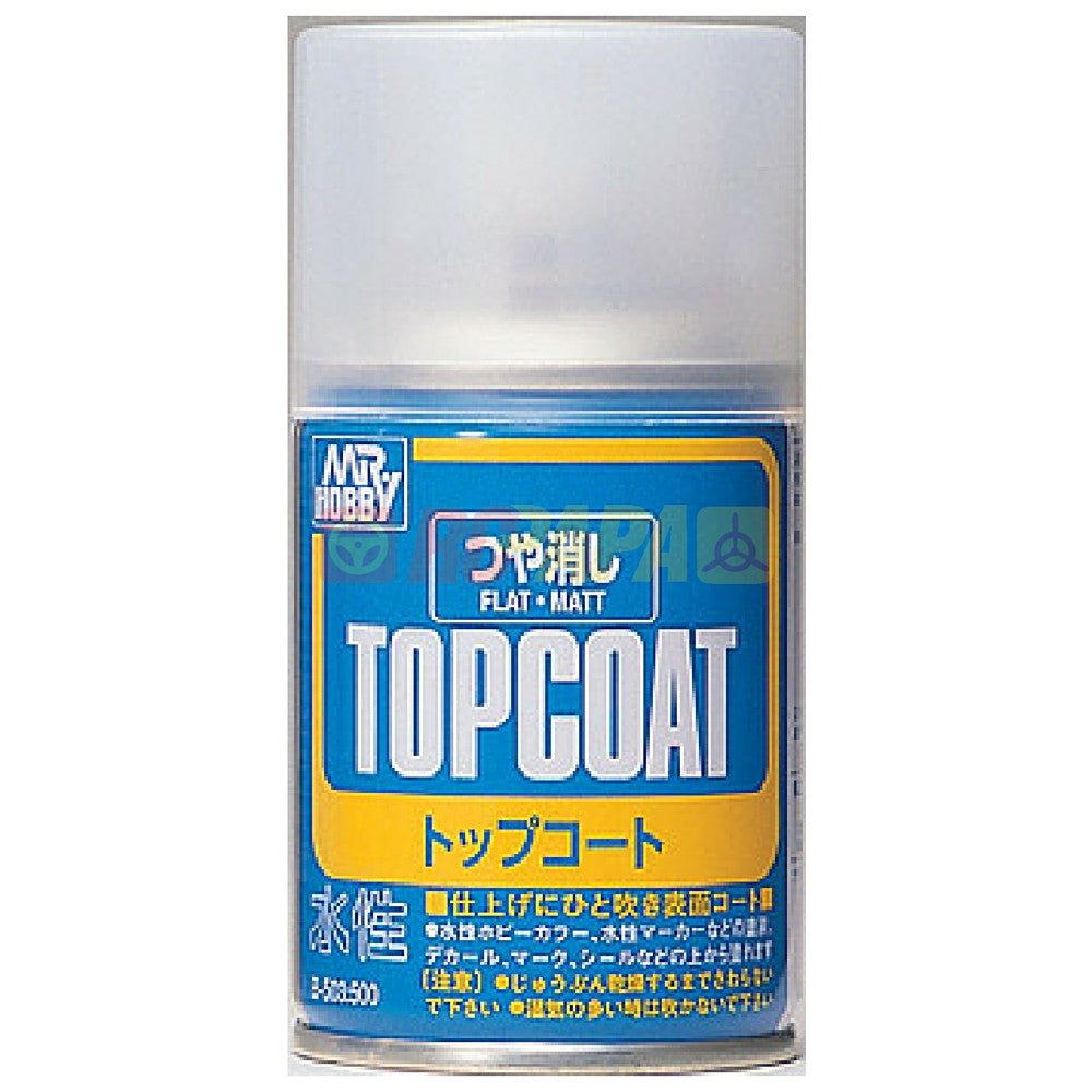 Mr. Hobby Top Coat Flat Matt Gloss Spray 86ml B503 - RC Papa