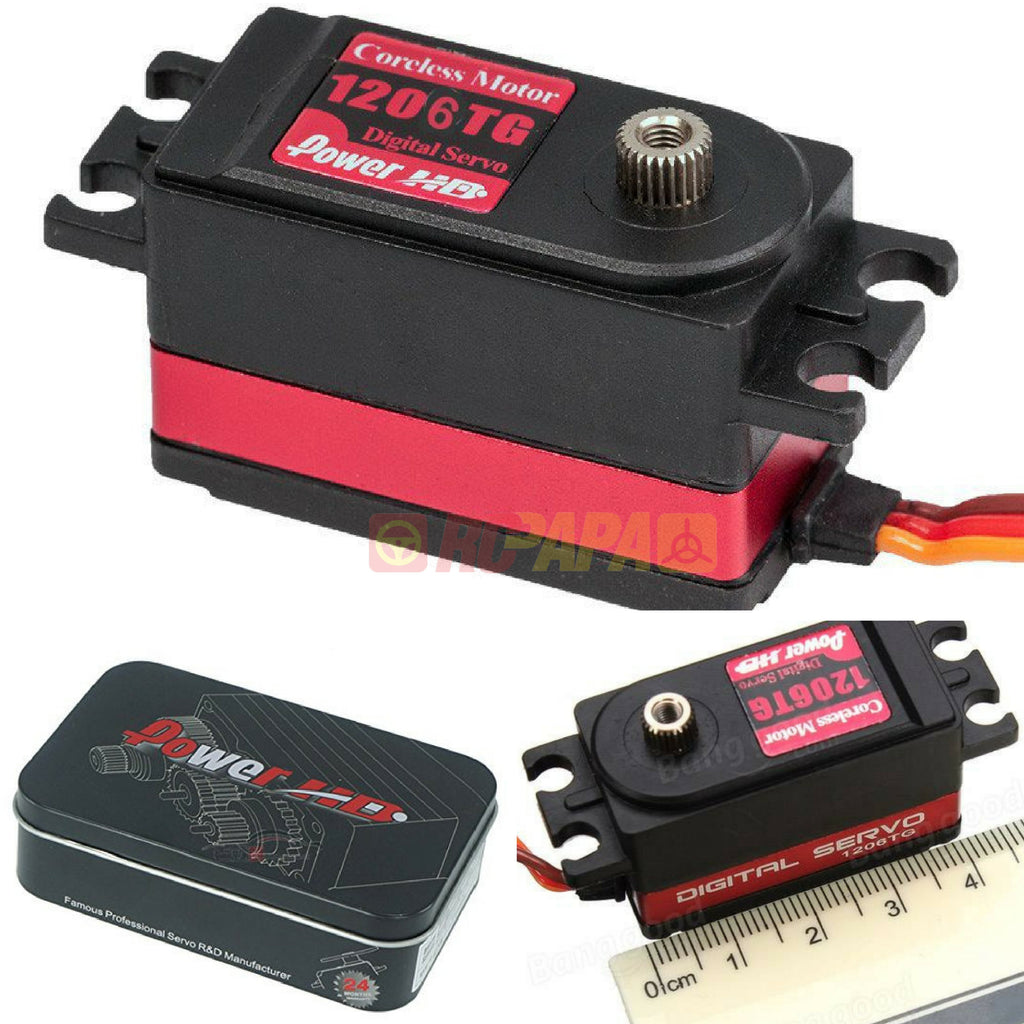 Power HD 7KG High Speed Digital Servo (1206TG) - RC Papa