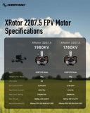 Hobbywing XRotor 2207.5 FPV Motor 1980KV 1780KV