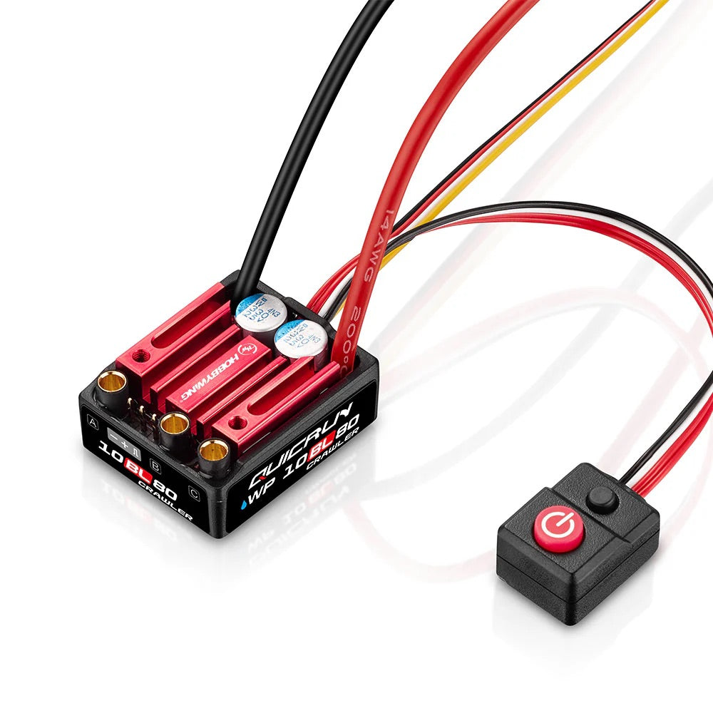 Hobbywing Quicrun Outer 3530SL + WP 10BL80 Crawler Motor ESC Combo