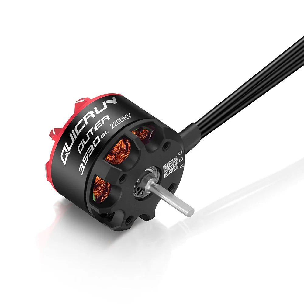 Hobbywing Quicrun Outer 3530SL + WP 10BL80 Crawler Motor ESC Combo