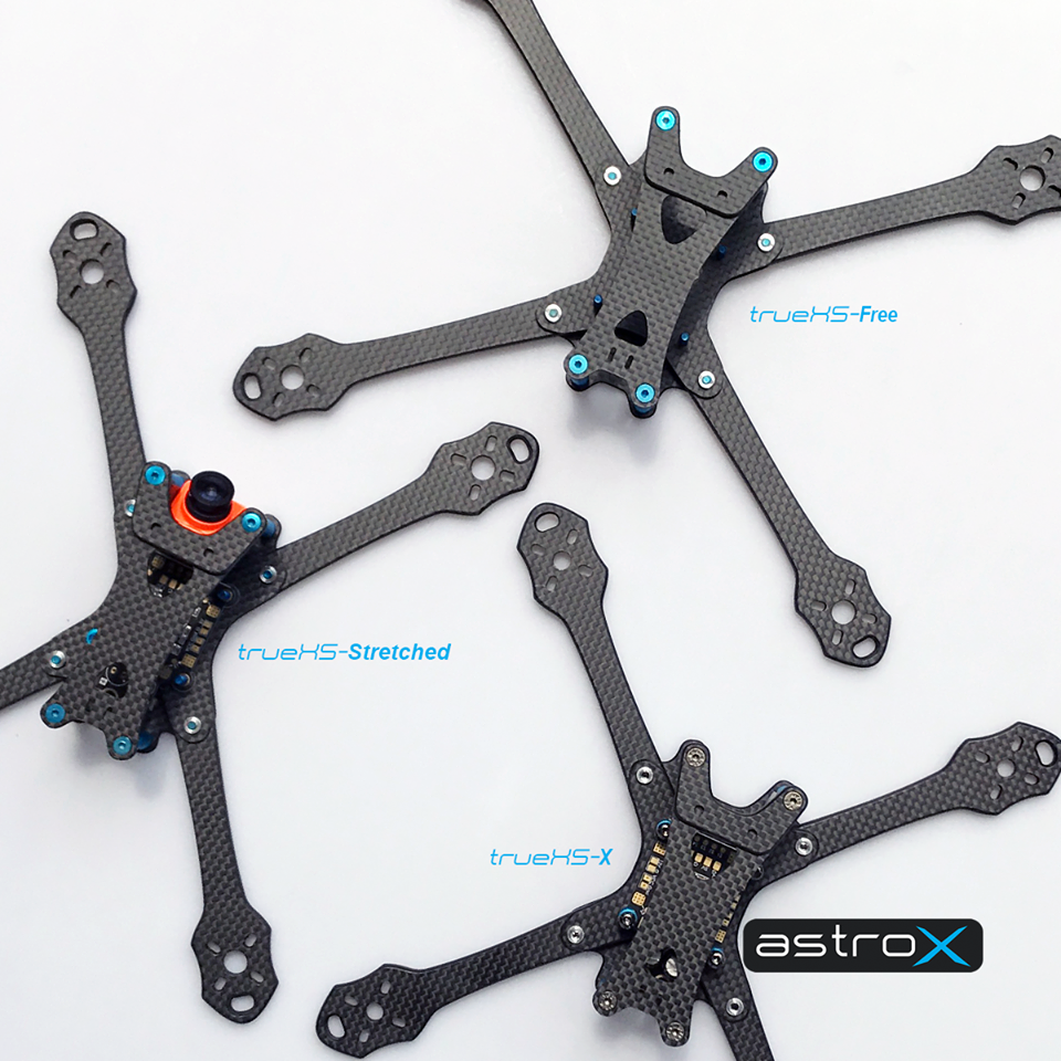 AstroX TrueXS Switch 220 FPV Racing Drone Frame Kit (FreeStyle) - RC Papa
