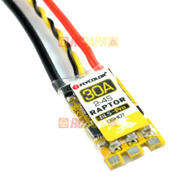 FlyColor Raptor BLS Pro BLHeli-S 30A ESC (2-4S DShot) – RC Papa