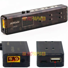 AOKoda CX610 Micro 3.7v 1S Lipo Battery Charger - RC Papa