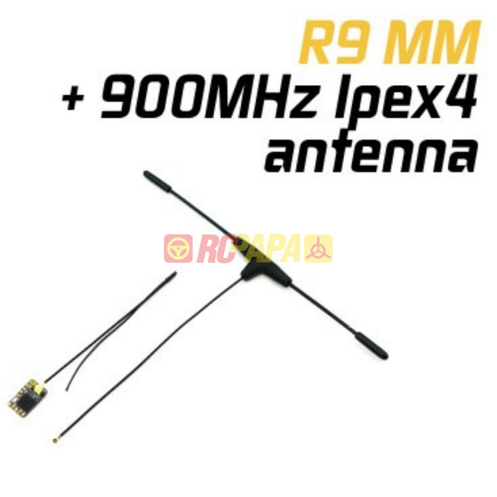 FrSky R9MM Receiver with 900MHz Ipex4 Antenna FCC - RC Papa