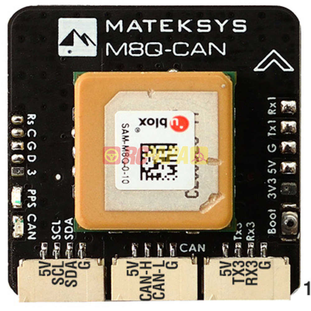 MatekSys GPS M8Q-CAN UAVCAN Compass & Barometer Module