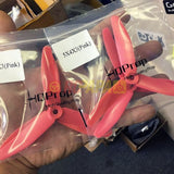 HQ 5" 5x4x3 Tri-Blade Glass Fiber Propellers (Pink, for Cancer Fundraising) - RC Papa