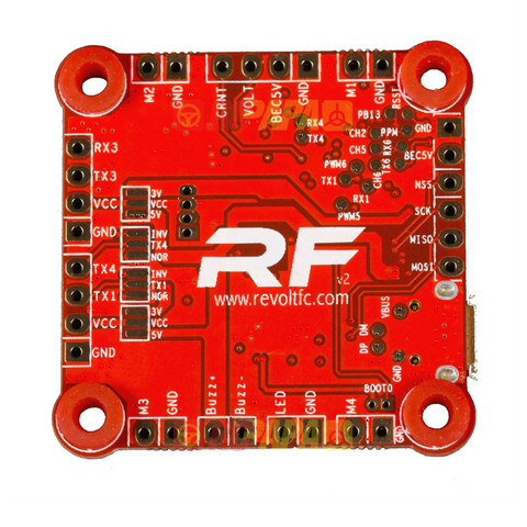 RaceFlight Flight Controller F4 FC (v2.0 Revolt) – RC Papa RaceFlight Flight Controller F4 FC (v2.0 Revolt) – RC Papa