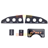 FrSky Taranis X9D Replacement LCD Monitor Screen Plate / Switch Sticker - RC Papa
