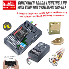 G.T. Power Container Truck Sound/Lighting/Vibration System Pro 60A