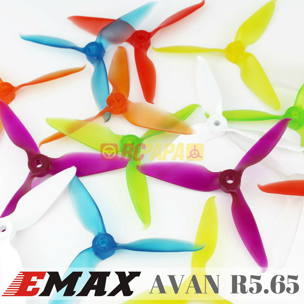Emax AVAN R5.65 Tri-Blade FPV Race Propeller (5 Set Pack) - RC Papa