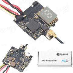 Eachine ATX03 5.8G 72CH 0/25mW/50mw/200mW Switchable FPV Transmitter w/ Audio - RC Papa