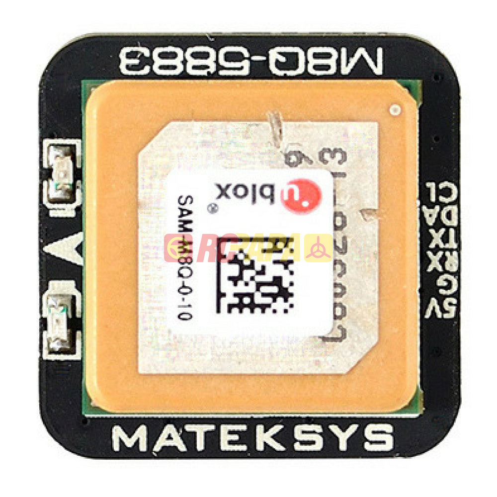 Matek GPS & Compass M8Q-5883 Module SAM-M8Q QMC5883L for UAV Systems, Robots, RC, FPV - RC Papa