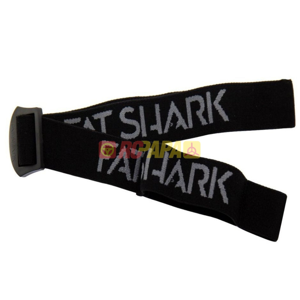 FatShark Goggle Replacement Head Strap Black (New Logo) - RC Papa