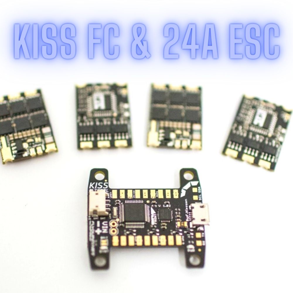 Flyduino KISS FC & 24A ESC Flight Controller Combo