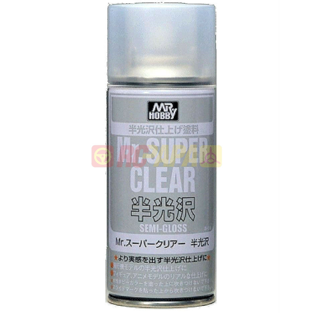 Mr. Hobby Mr. Super Clear Semi Gloss 170ml Sealant Spray B516 - RC Papa