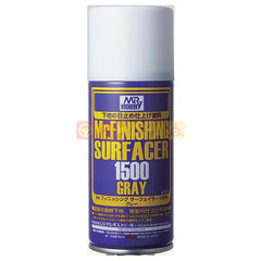 Mr. Hobby Mr. Finishing Surfacer 1500 Gray 170ml Spray B527 - RC Papa