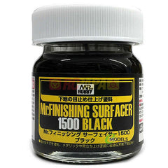 Mr. Hobby Mr. Finishing Surfacer 1500 Black 40ml SF288 - RC Papa