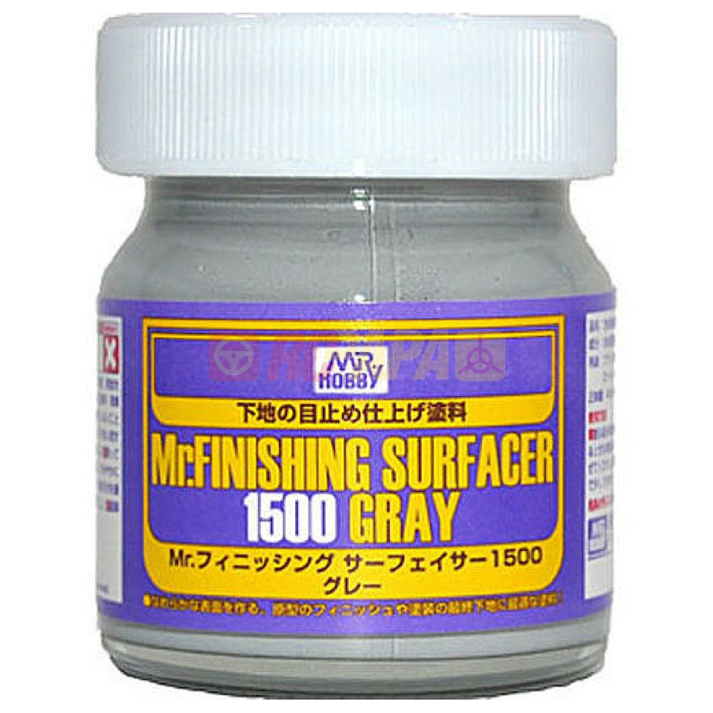 Mr. Hobby Mr. Finishing Surfacer 1500 Gray 40ml SF289 - RC Papa