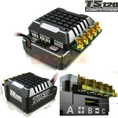 SkyRC Toro TS120 120A Aluminum Case Brushless ESC 1/10 RC Car - RC Papa