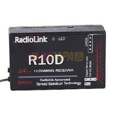 RadioLink AT10 2.4G 10CH Transmitter w/ R10D Receiver & PRM-01 Module - RC Papa