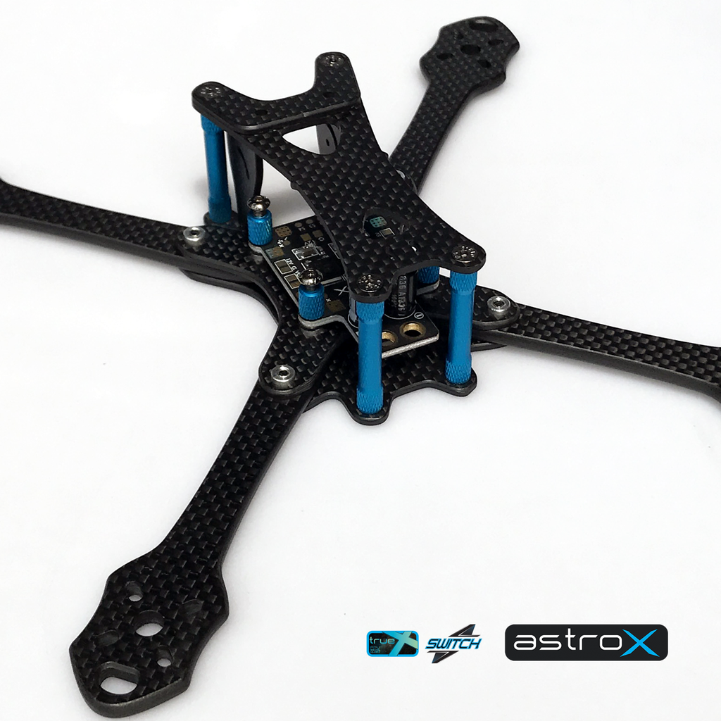 AstroX TrueXS Switch 220 FPV Racing Drone Frame Kit (Exact X) - RC Papa