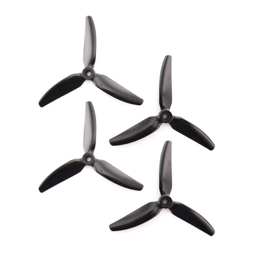 HQProp DP 5x4.3x3 PC V1S Tri-Blade Propellers - RC Papa