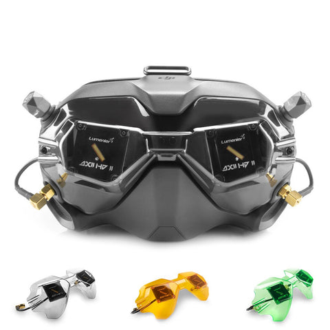 dji hd goggles Lumenier AXII HD 2 Patch Visor 5.8GHz Antenna Combo Set for DJI FPV Go – RC Papa