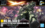 Bandai HGUC MS-06 Zaku II Principality of Zeon Mass-Produced Mobile Suit 5061545